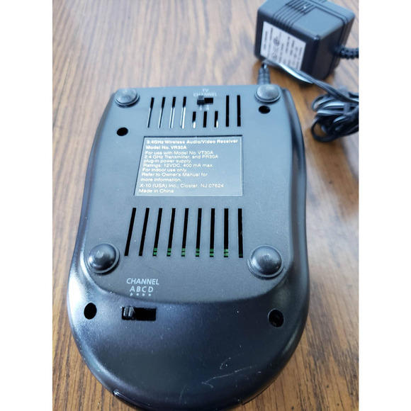 X-10 2.4GHz Audio Video Receiver Model VR30A - Picture 5 of 7